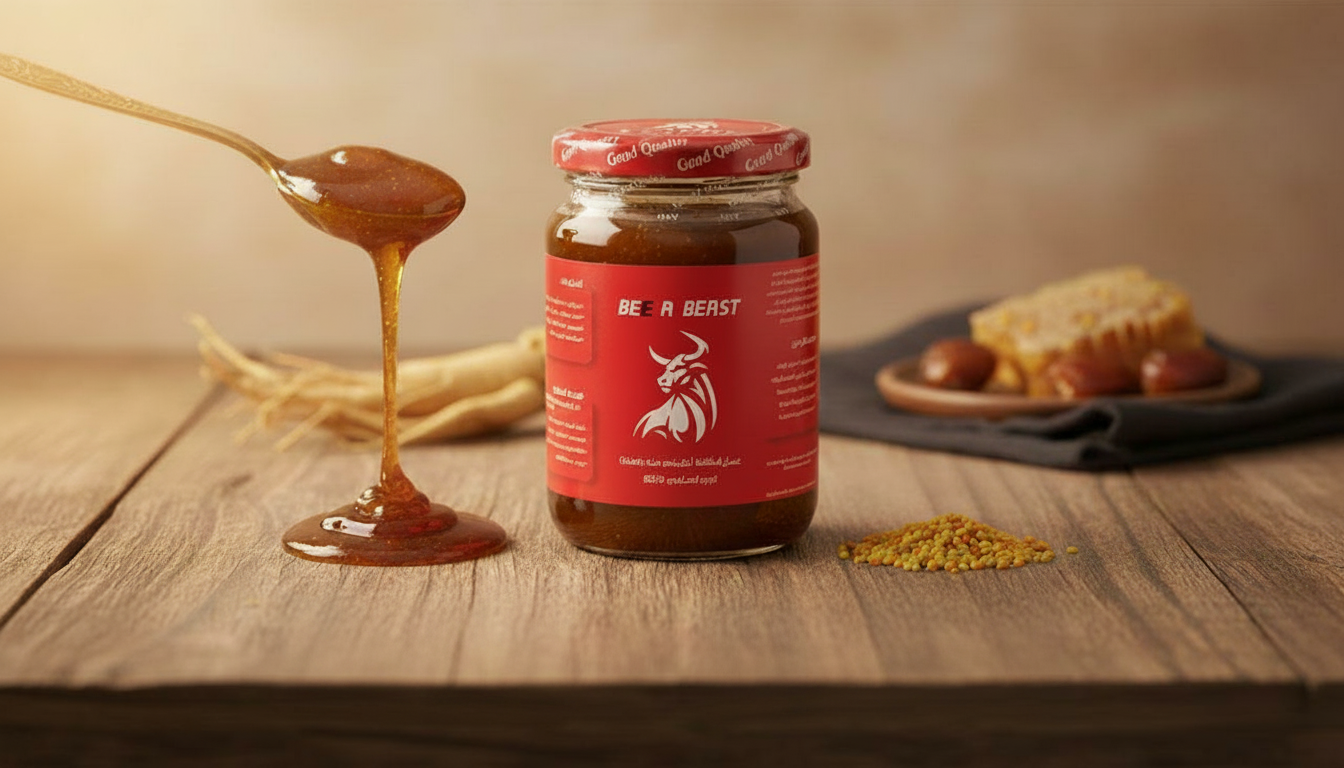 عسل الطاقة (الطبيعي مئة بامئة) 500غ